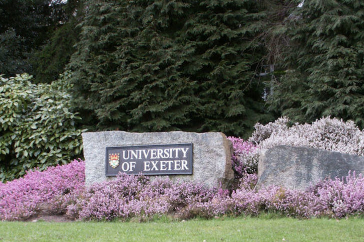 University of Exeter stone