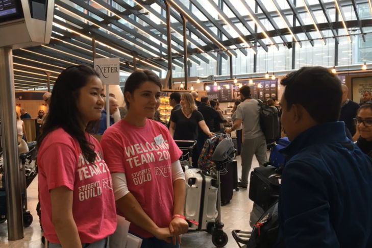 Heathrow airport welcome team