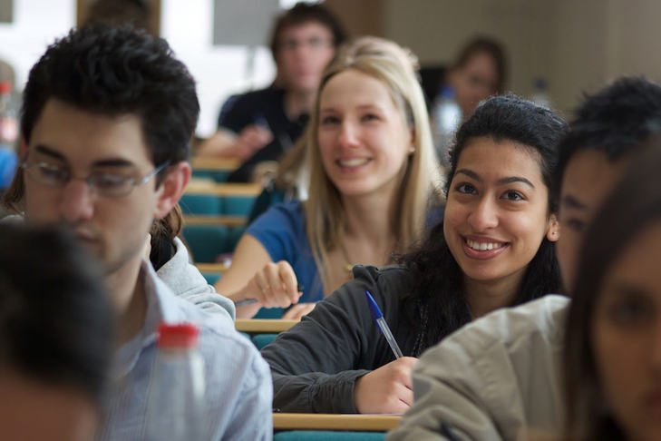 Students in lecture